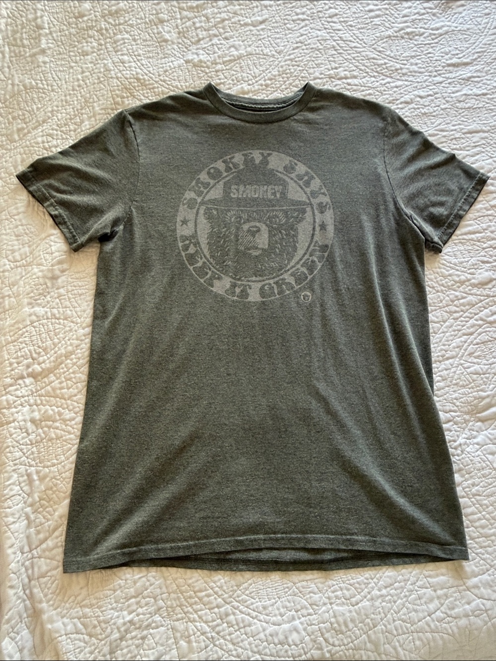 Green Smokey the Bear “Keep It Green” Graphic T-Shirt